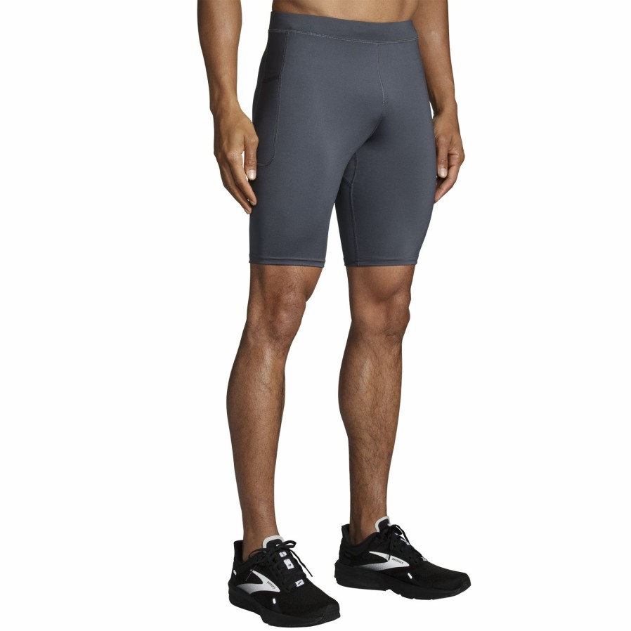 Men'S Running Apparel * | Source 9 Short Tight Brooks Discount