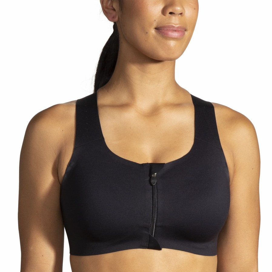 Women'S Running Apparel * | Dare Zip Run Bra 2.0 Brooks Original