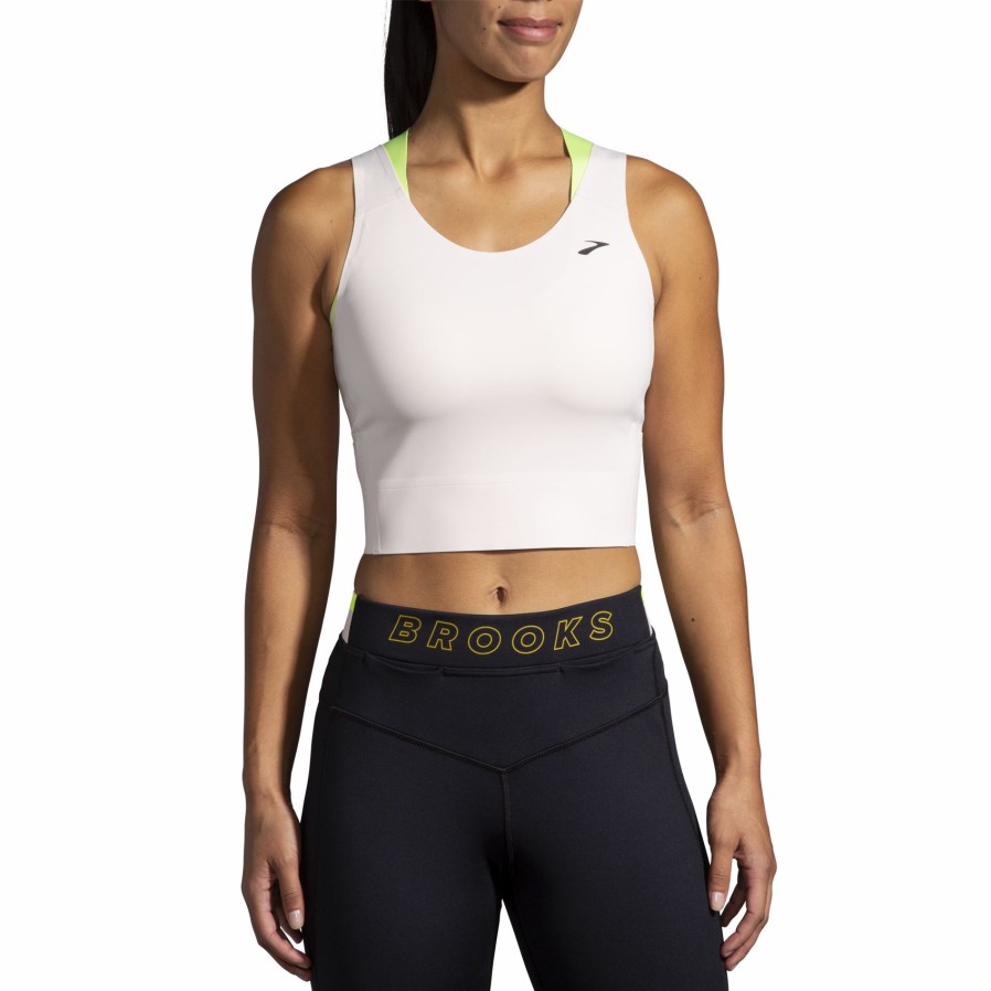 Women'S Running Apparel * | Run Within Crop Tank Brooks Popular