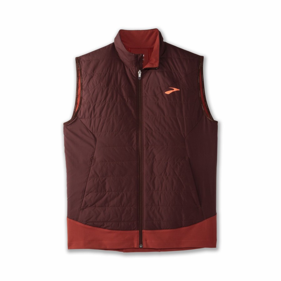 Men'S Running Apparel * | Shield Hybrid Vest 2.0 Brooks Featured