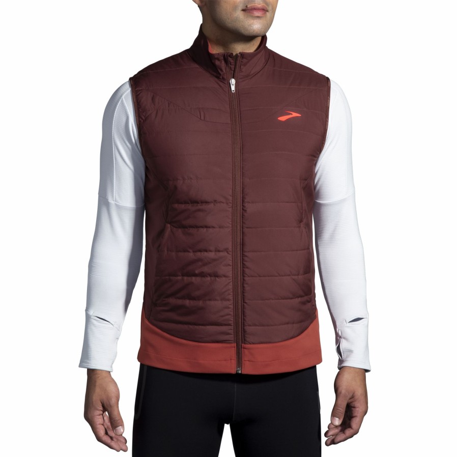 Men'S Running Apparel * | Shield Hybrid Vest 2.0 Brooks Featured