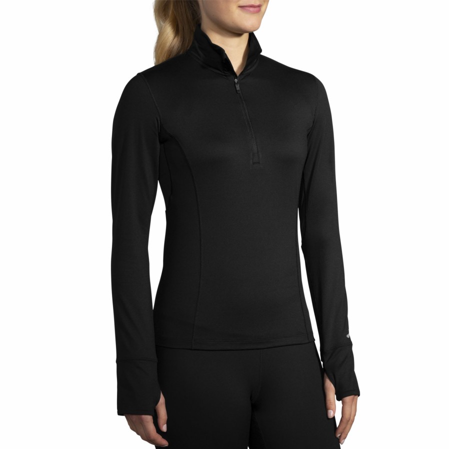 Women'S Running Apparel * | Dash 1/2 Zip Brooks Hot Sale