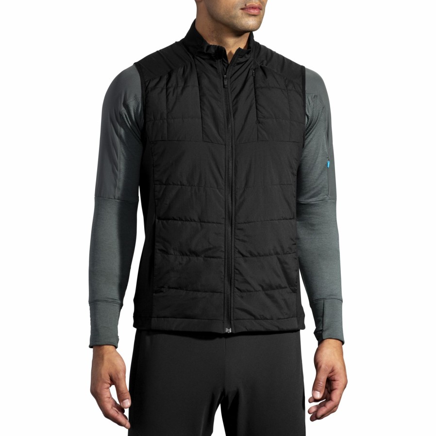 Men'S Running Apparel * | Shield Hybrid Vest Brooks Special