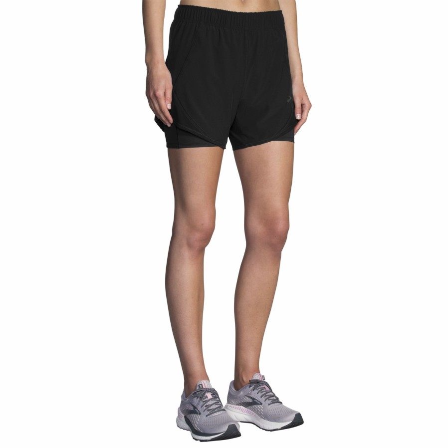 Women'S Running Apparel * | Chaser 5 2-In-1 Short Brooks Special