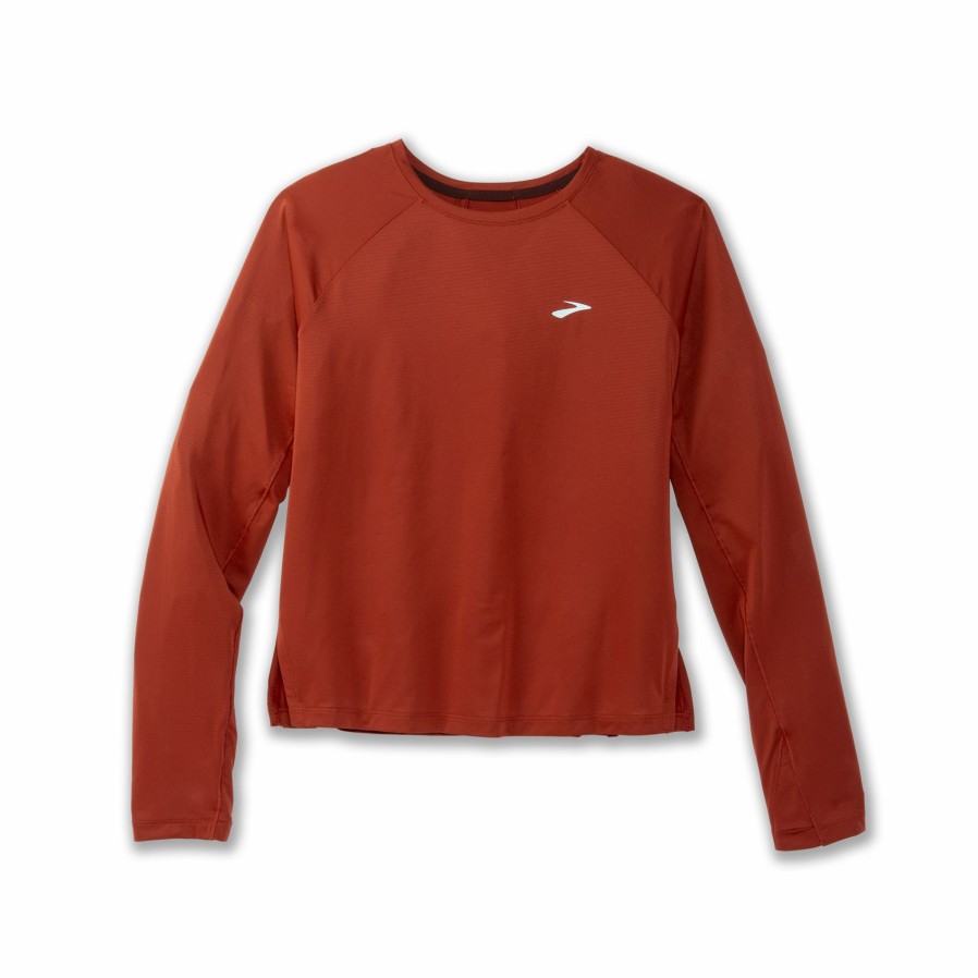 Women'S Running Apparel * | Sprint Free Long Sleeve Brooks Low Price