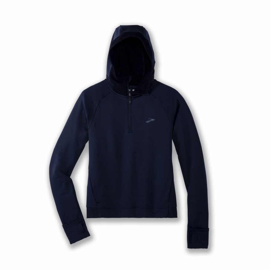 Women'S Running Apparel * | Notch Thermal Hoodie Brooks Special