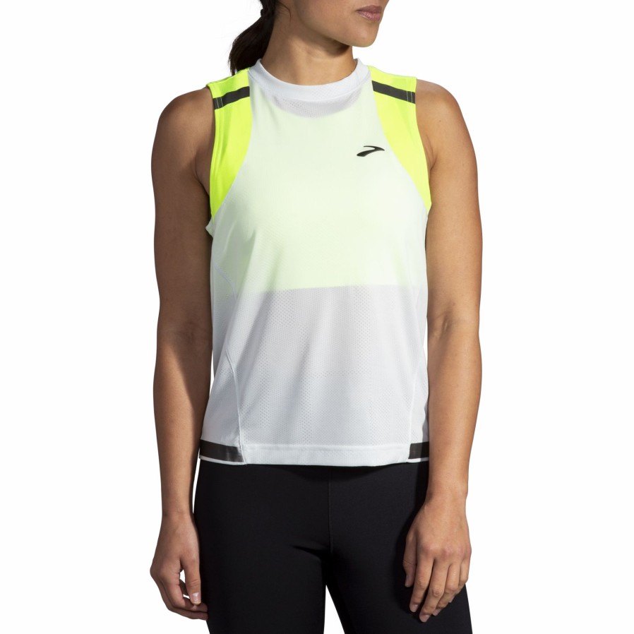 Women'S Running Apparel * | Carbonite Tank Brooks Tendy Style