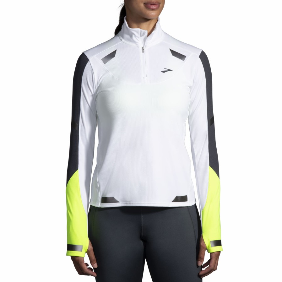 Women'S Running Apparel * | Run Visible 1/2 Zip Brooks Special Style