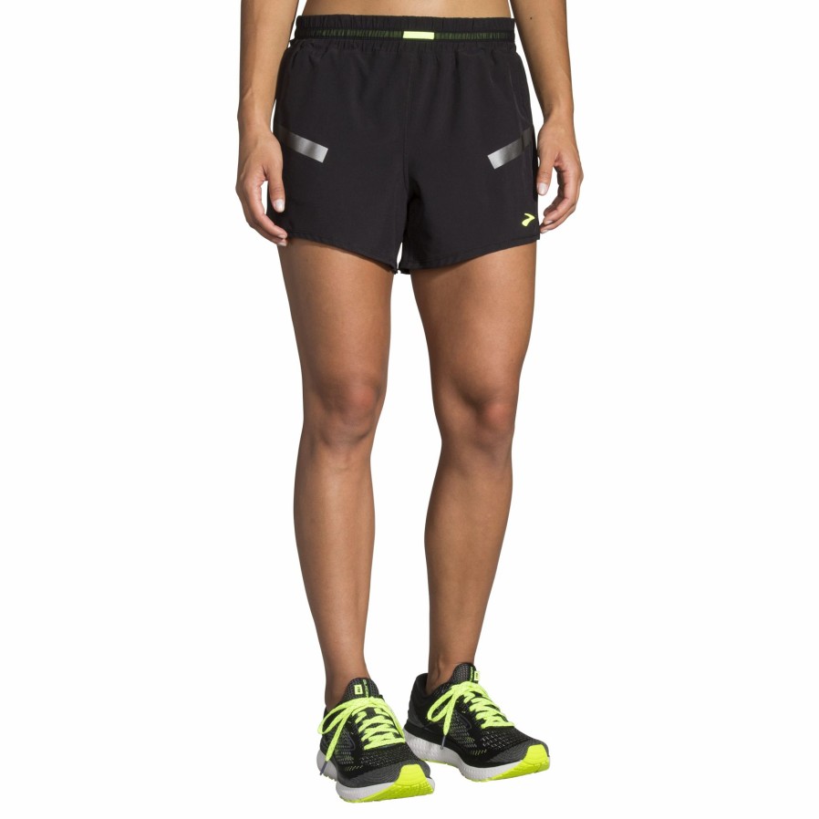 Women'S Running Apparel * | Carbonite 4 Short Brooks Hot Selling