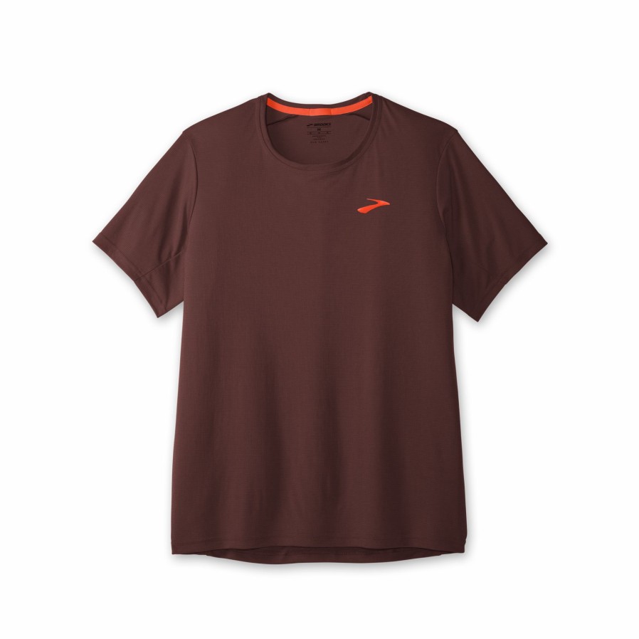 Men'S Running Apparel * | Atmosphere Short Sleeve Brooks Outlet