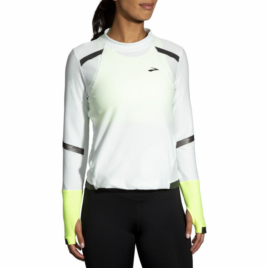 Women'S Running Apparel * | Carbonite Long Sleeve Brooks New Threads