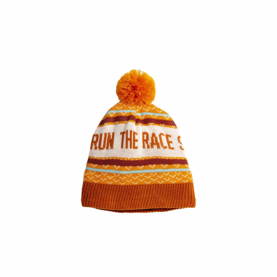 Running Accessories * | Heritage Pom Beanie Brooks Exquisite Gifts