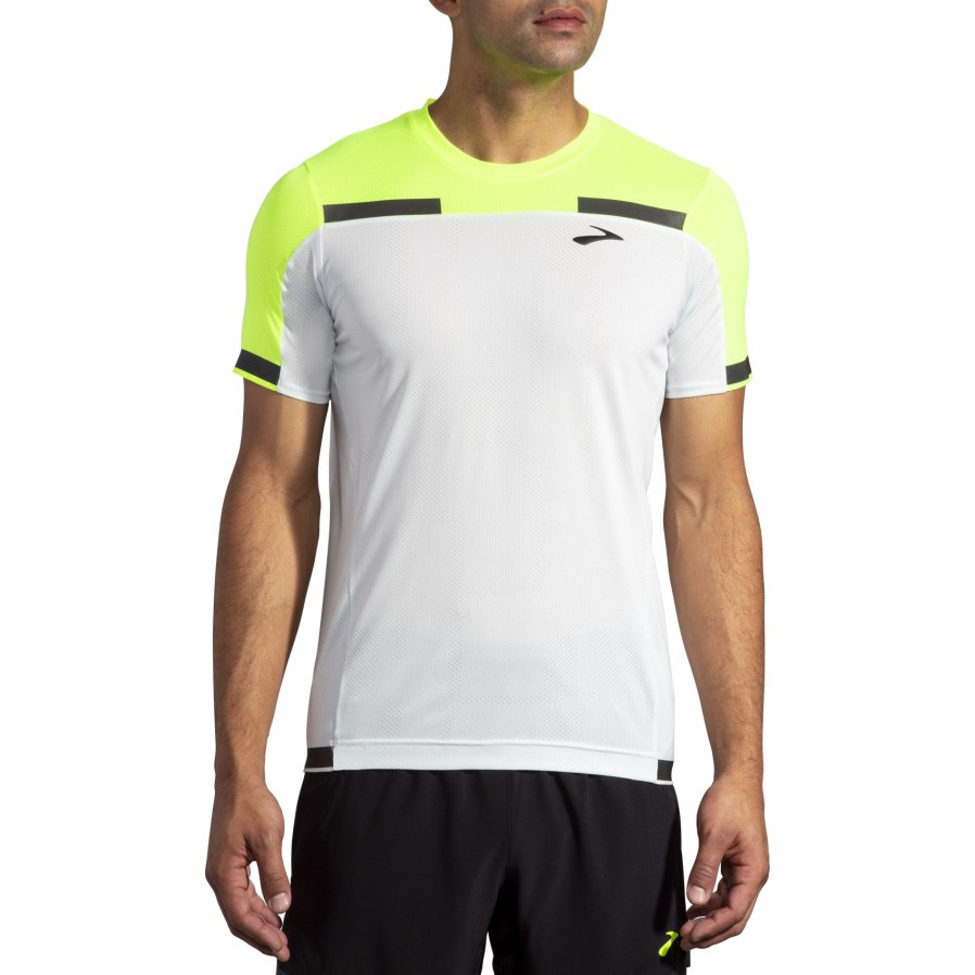 Men'S Running Apparel * | Carbonite Short Sleeve Brooks Exquisite Gifts