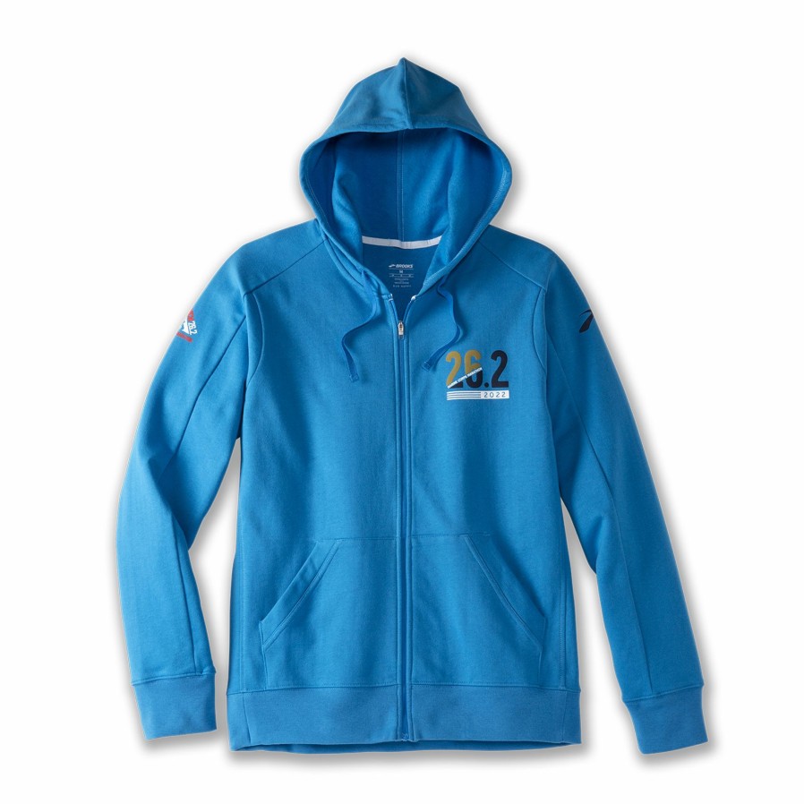 Men'S Running Apparel * | Mcm22 Moment Full Zip Sweatshirt Brooks Featured