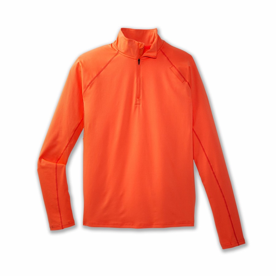 Men'S Running Apparel * | Dash 1/2 Zip Brooks Tendy Style