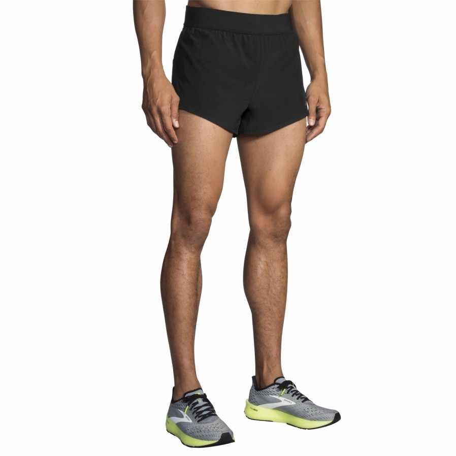 Men'S Running Apparel * | Sherpa 3 Split Short Brooks Special