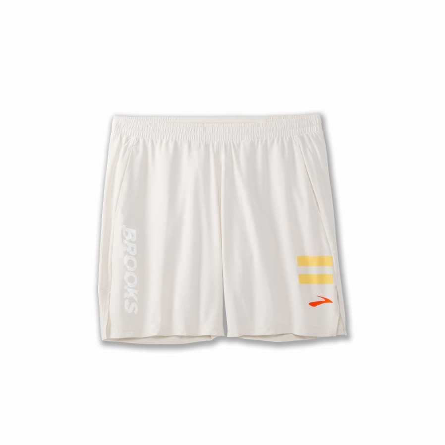 Men'S Running Apparel * | Run Within 7 Linerless Short Brooks Discount