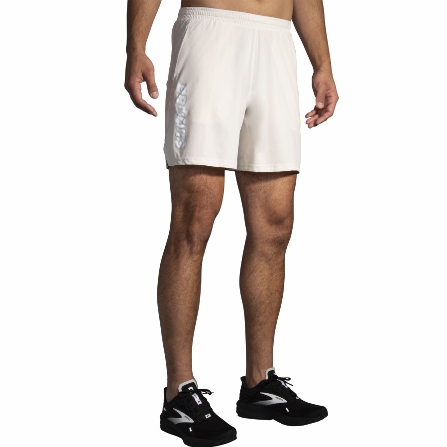 Men'S Running Apparel * | Run Within 7 Linerless Short Brooks Discount