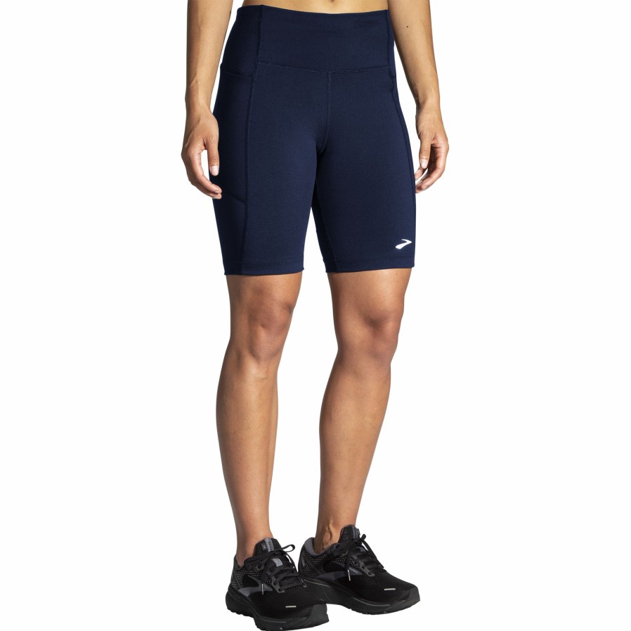 Women'S Running Apparel * | Moment 8 Short Tight Brooks Popular