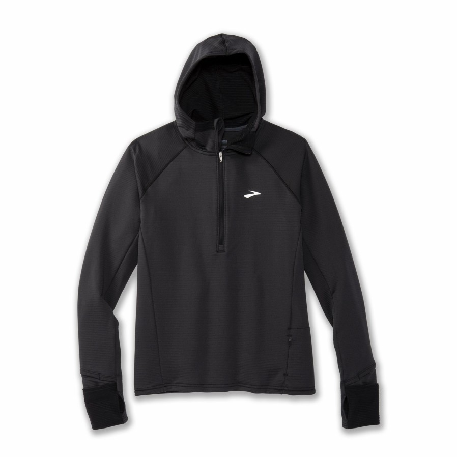 Women'S Running Apparel * | Notch Thermal Hoodie 2.0 Brooks Outlet