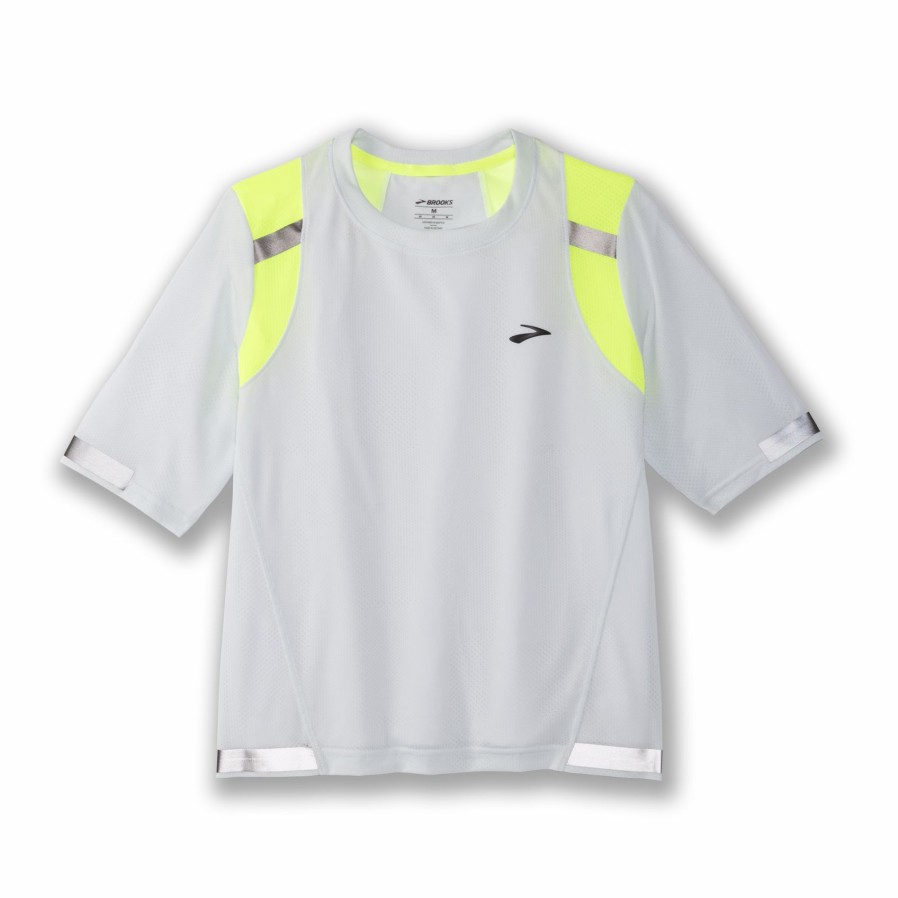 Women'S Running Apparel * | Carbonite Short Sleeve Brooks Hot Selling